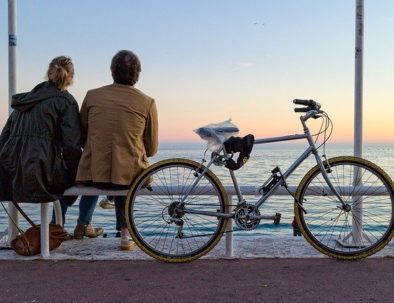 Coucher de soleil - Promenade des anglais